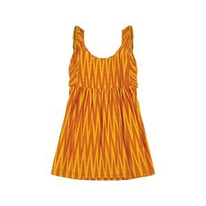 Mer St. Barth Girls Daphne Flutter Sleeve Dress